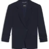 Slim-fit blazer with press-stud closure Slim-fit blazer with press-stud closure
