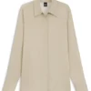 Slim-fit blouse in satin Slim-fit blouse in satin