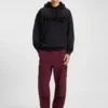 Slim-fit cargo trousers in ripstop cotton