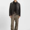 Slim-fit cargo trousers in ripstop cotton
