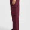 Slim-fit cargo trousers in ripstop cotton