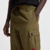 Slim-fit cargo trousers in ripstop cotton