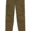 Slim-fit cargo trousers in ripstop cotton