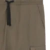 Slim-fit cargo trousers in ripstop cotton