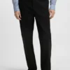 Slim-fit chinos in mercerised cotton twill