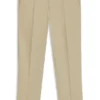 Slim-fit chinos in mercerised cotton twill