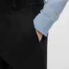 Slim-fit chinos in mercerised cotton twill