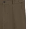 Slim-fit chinos in mercerised cotton twill
