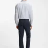 Slim-fit chinos in printed stretch-cotton twill