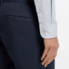 Slim-fit chinos in printed stretch-cotton twill
