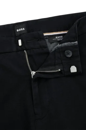 Slim-fit chinos in stretch-cotton gabardine Slim-fit chinos in stretch-cotton gabardine