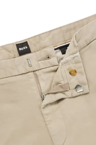 Slim-fit chinos in stretch-cotton gabardine Slim-fit chinos in stretch-cotton gabardine