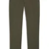 Slim-fit chinos in stretch-cotton satin