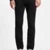 Slim-fit chinos in stretch-cotton satin