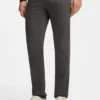 Slim-fit chinos in stretch-cotton satin Slim-fit chinos in stretch-cotton satin