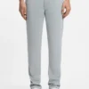 Slim-fit chinos in stretch-cotton satin