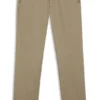 Slim-fit chinos in stretch-cotton satin