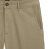 Slim-fit chinos in stretch-cotton satin