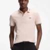 Slim-fit cotton polo shirt