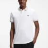 Slim-fit cotton polo shirt