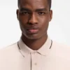 Slim-fit cotton polo shirt