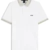 Slim-fit cotton polo shirt