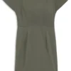 Slim-fit dress in Italian stretch wool Slim-fit dress in Italian stretch wool