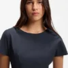 Slim-fit dress in Italian stretch wool Slim-fit dress in Italian stretch wool