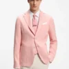 Slim-fit jacket in a linen blend Slim-fit jacket in a linen blend