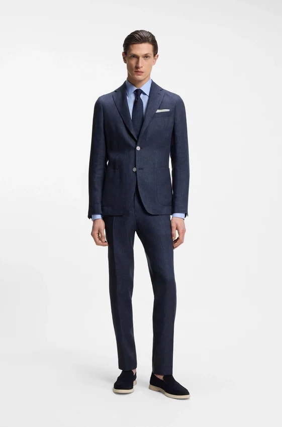 Slim-fit jacket in a linen blend Slim-fit jacket in a linen blend
