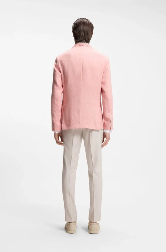 Slim-fit jacket in a linen blend Slim-fit jacket in a linen blend