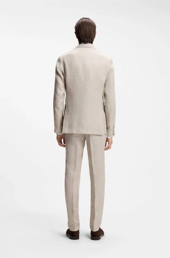 Slim-fit jacket in a linen blend Slim-fit jacket in a linen blend