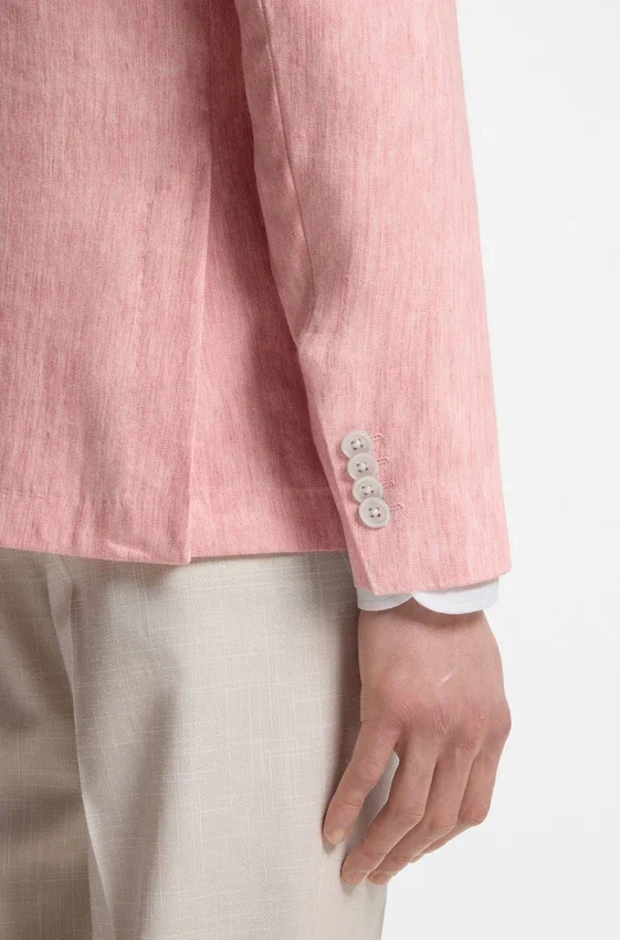 Slim-fit jacket in a linen blend Slim-fit jacket in a linen blend