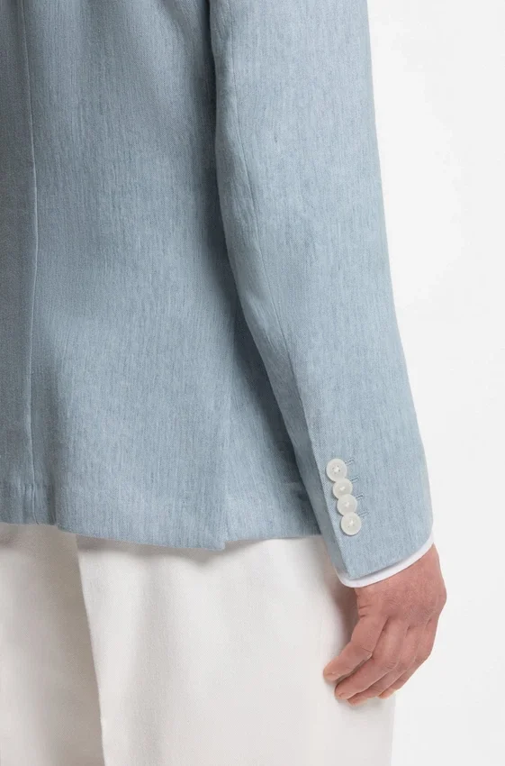Slim-fit jacket in a linen blend Slim-fit jacket in a linen blend