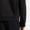 Slim-fit jacket in cotton-blend jersey