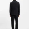 Slim-fit jacket in performance-stretch fabric