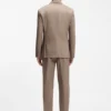 Slim-fit jacket in stretch cotton