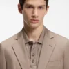 Slim-fit jacket in stretch cotton