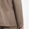Slim-fit jacket in stretch cotton