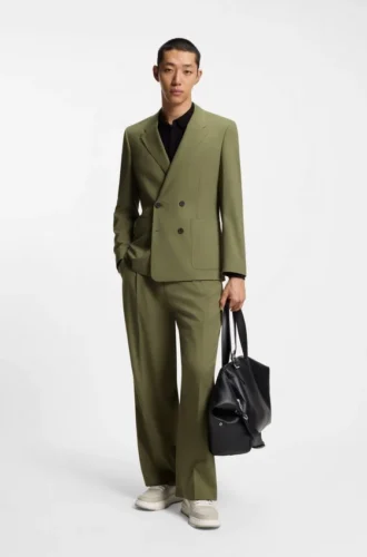 Slim-fit jacket in stretch ripstop