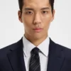 Slim-fit jacket in stretch wool