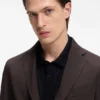 Slim-fit jacket in Tech Linen