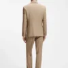 Slim-fit jacket in virgin wool serge Slim-fit jacket in virgin wool serge