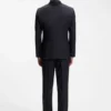 Slim-fit jacket in virgin wool serge Slim-fit jacket in virgin wool serge