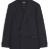 Slim-fit jacket in virgin wool serge Slim-fit jacket in virgin wool serge