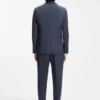 Slim-fit jacket in washable virgin wool Slim-fit jacket in washable virgin wool