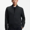 Slim-fit jacket in wrinkle-resistant fabric