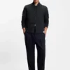 Slim-fit jacket in wrinkle-resistant fabric