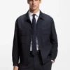 Slim-fit jacket in wrinkle-resistant twill Slim-fit jacket in wrinkle-resistant twill