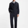 Slim-fit jacket in wrinkle-resistant twill Slim-fit jacket in wrinkle-resistant twill